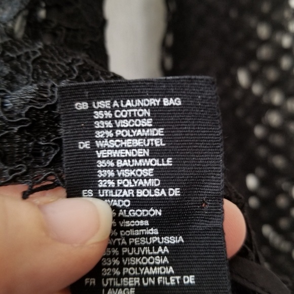 NWT & Other Stories Lace Top Size 6 Small - Picture 8 of 8